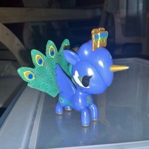 Tokidoki Unicorno SERIES 8 Blue PLUMA Figure Peacock Unicorn